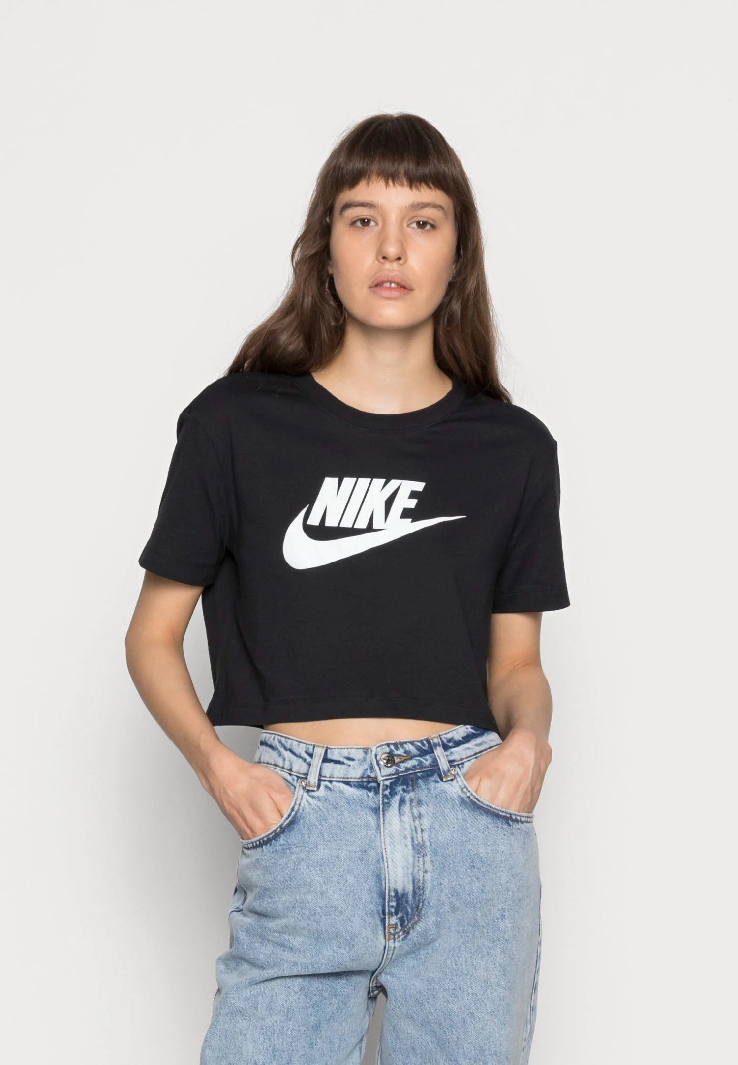 Nike Sportswear Tee - T-Shirt Imprimé - Black/White 3 Nike Sportswear Tee - T-Shirt Imprimé - Black/White