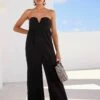 Next Wide Leg Bandeau With Standard - Combinaison - Black -ESPRIT Soldes 08de4c1120b249ebbc78f0f805a13300