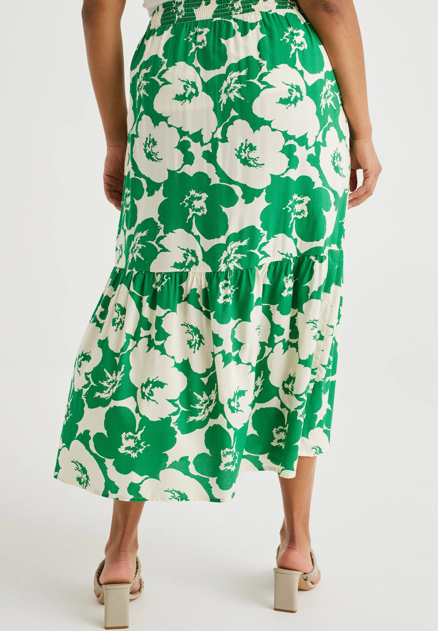 WE FASHION Curve - Jupe Longue - White 5 WE FASHION Curve - Jupe Longue - White – Image 3