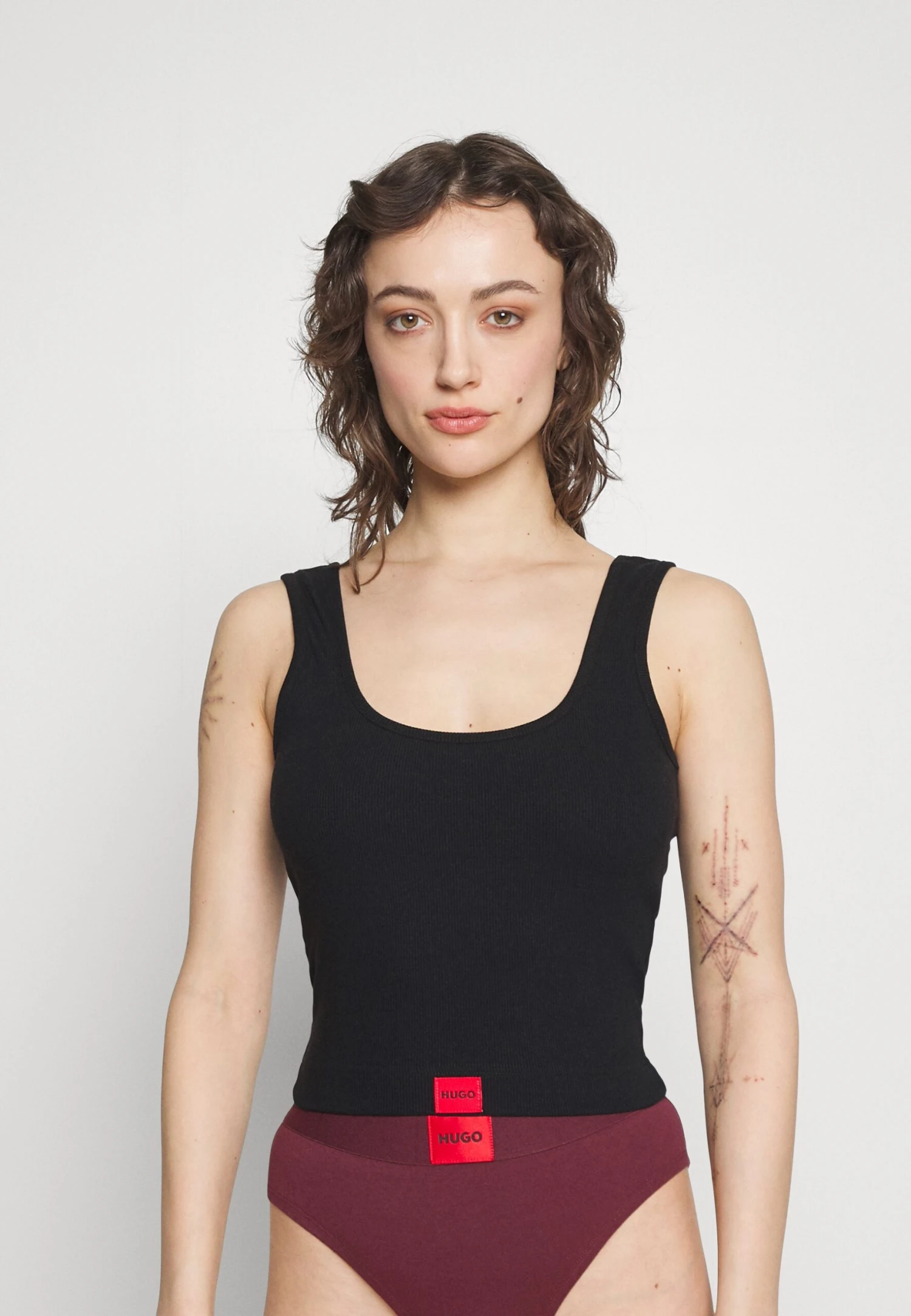 Hugo Naiana Tank Top - Haut De Pyjama - Black 3 Hugo Naiana Tank Top - Haut De Pyjama - Black