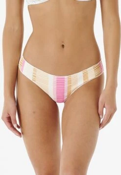 Rip Curl Ripple Effect Cheeky - Bas De Bikini - White