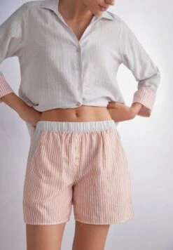 Intimissimi Neverending Summer - Bas De Pyjama - Rust Stripes