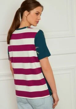Floral Stripe Printed Standard - T-Shirt Imprimé - Preen X Next 7 Floral Stripe Printed Standard - T-Shirt Imprimé - Preen X Next -ESPRIT Soldes 17c35605496f417f92101e12b25a3432