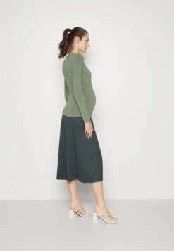 Maternity Basic Midi Skirt - Jupe Crayon - Light Green -ESPRIT Soldes 19e6625f49614b169fb1f3dfd909a765
