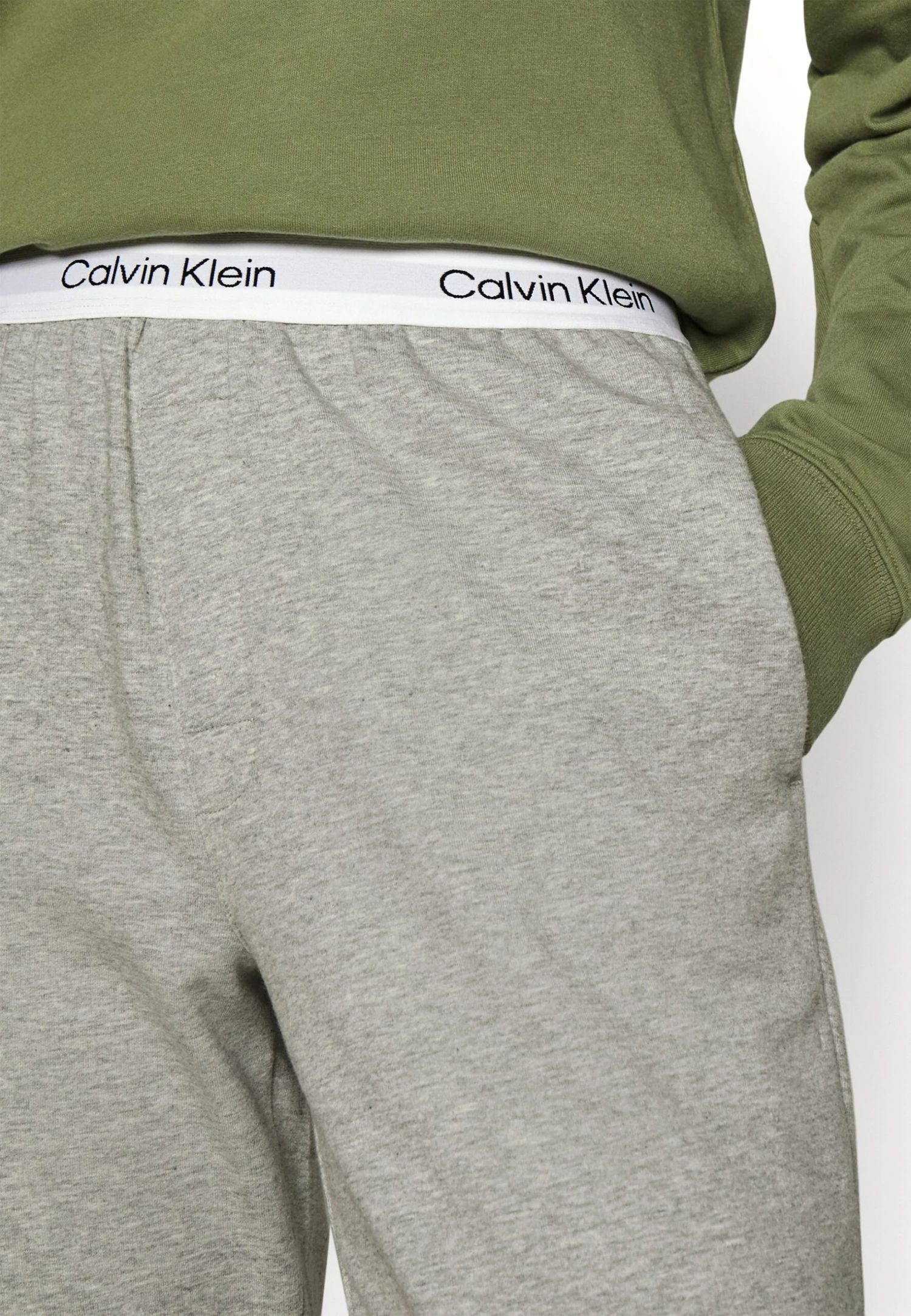 CALVIN KLEIN UNDERWEAR Jogger - Bas De Pyjama - Grey Heather 8 CALVIN KLEIN UNDERWEAR Jogger - Bas De Pyjama - Grey Heather – Image 6