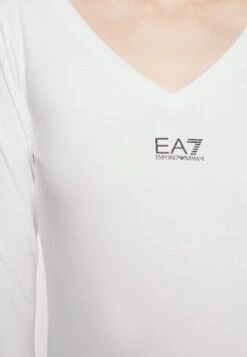 EA7 Emporio Armani T-Shirt À Manches Longues - White/Black -ESPRIT Soldes 1f9eceda8b9d44aa832f9c13e425cf9d