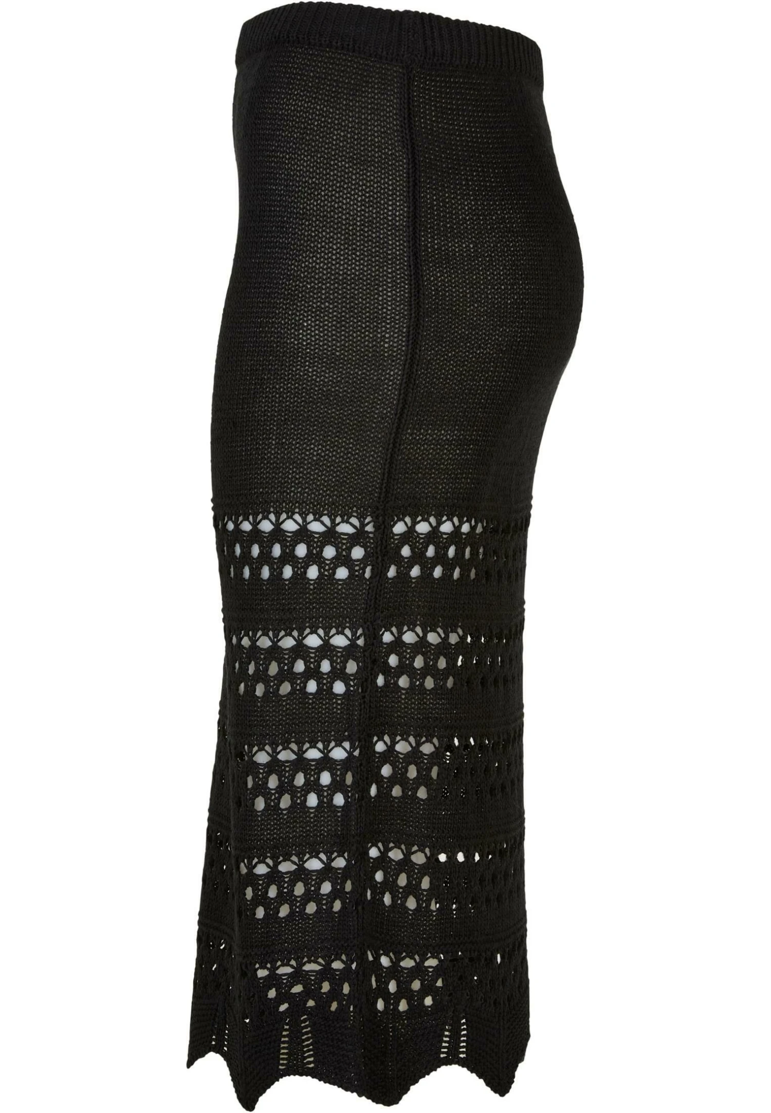 URBAN CLASSICS 3/4 Crochet - Jupe Crayon - Black 5 URBAN CLASSICS 3/4 Crochet - Jupe Crayon - Black – Image 3