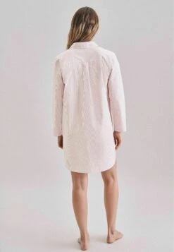 Seidensticker Chemise De Nuit / Nuisette - Dusty Rose Stripes -ESPRIT Soldes 24242832ffbb44d3be209cf48e4d9bcd