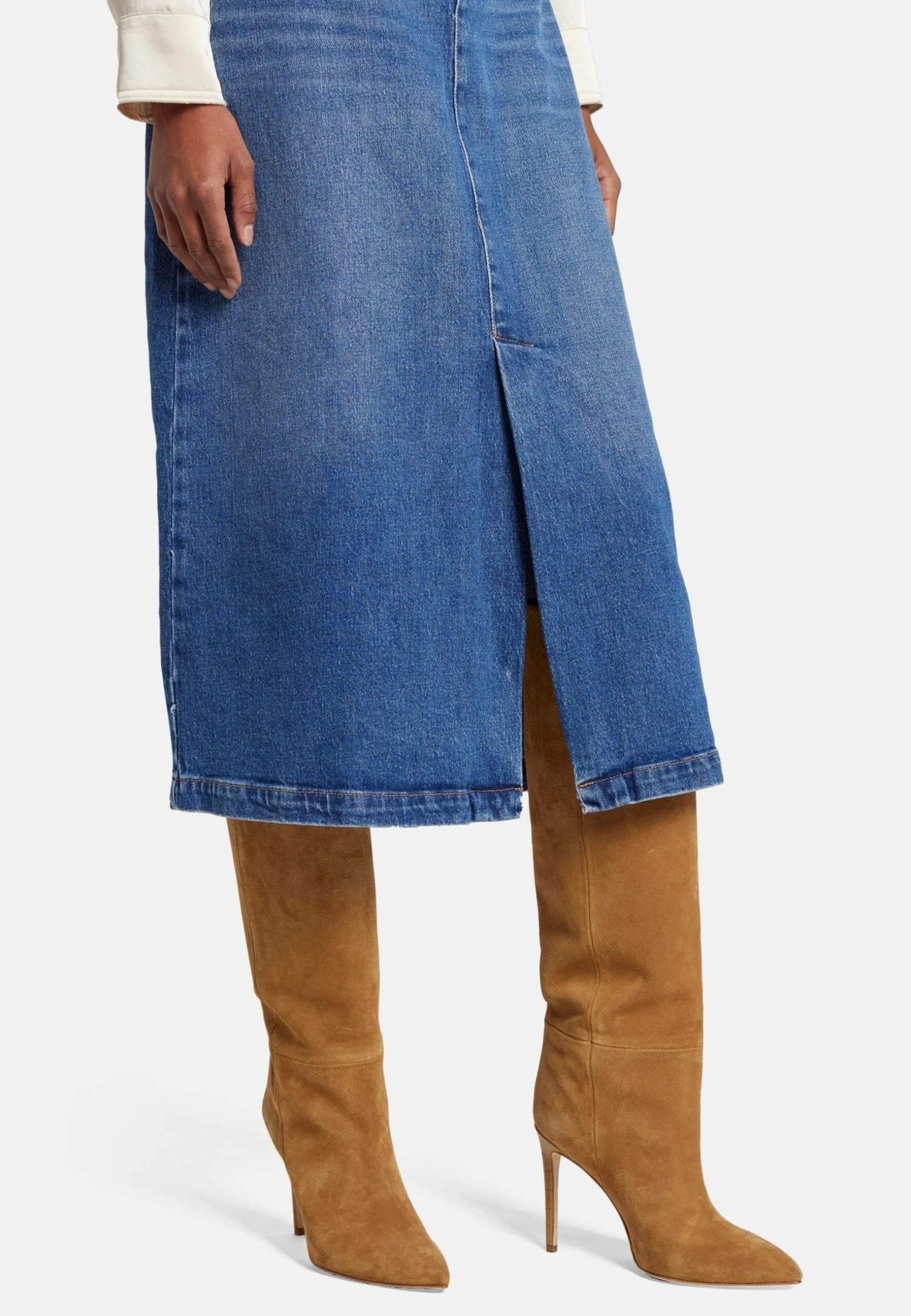 7 For All Mankind Classic - Jupe Trapèze - Dark Blue 6 7 For All Mankind Classic - Jupe Trapèze - Dark Blue – Image 4