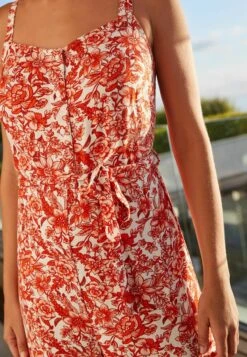 Next Wide Leg Standard - Combinaison - Red Floral -ESPRIT Soldes 27f14a31538b4594a7ad7dcdda238714