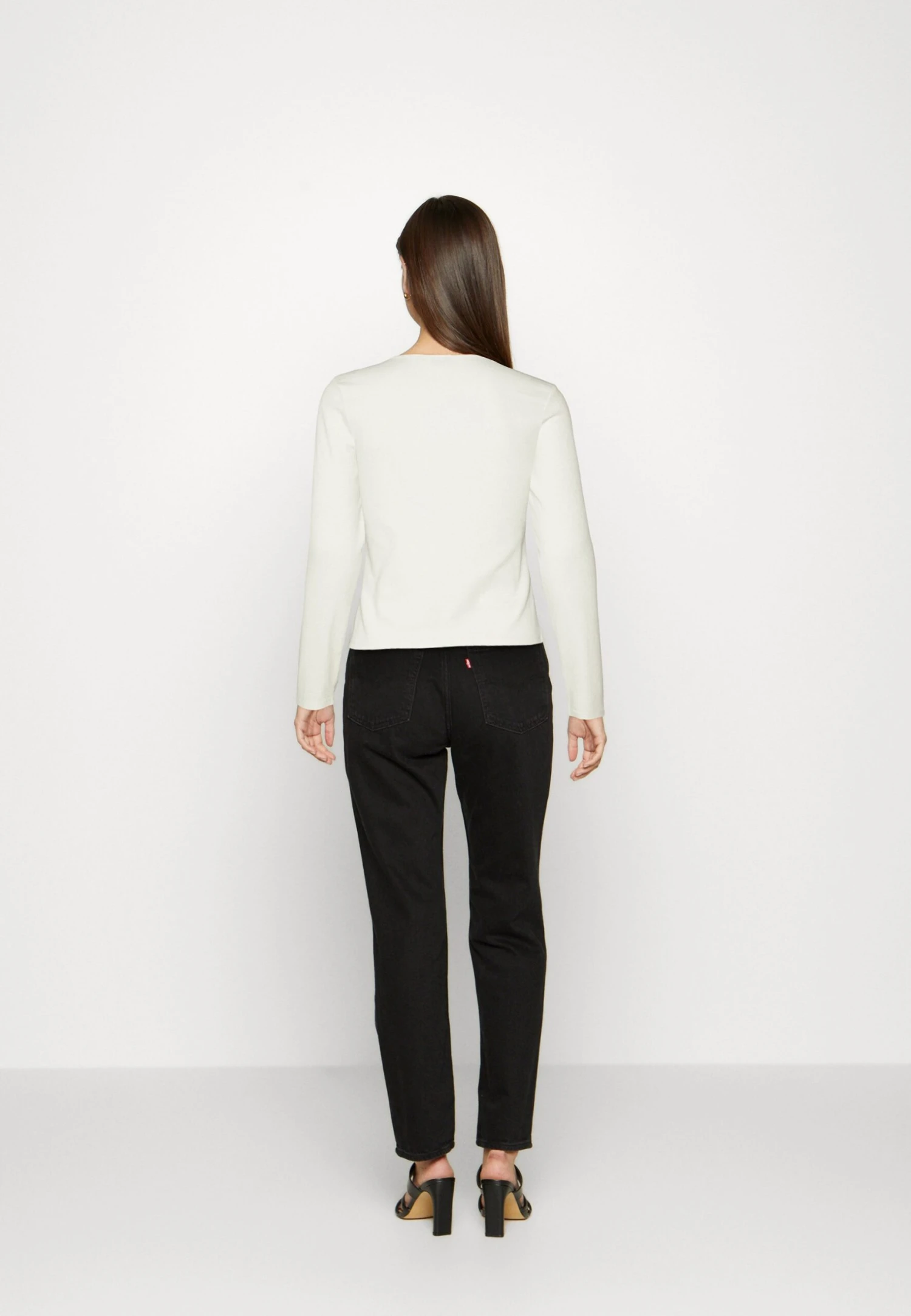 TOM TAILOR Denim With Buttons - T-Shirt À Manches Longues - White 5 TOM TAILOR Denim With Buttons - T-Shirt À Manches Longues - White – Image 3