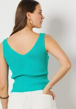 ETAM Marisa - Débardeur - Bleu -ESPRIT Soldes 310cad75d0104b76a5fa5e38ff7bc3d7