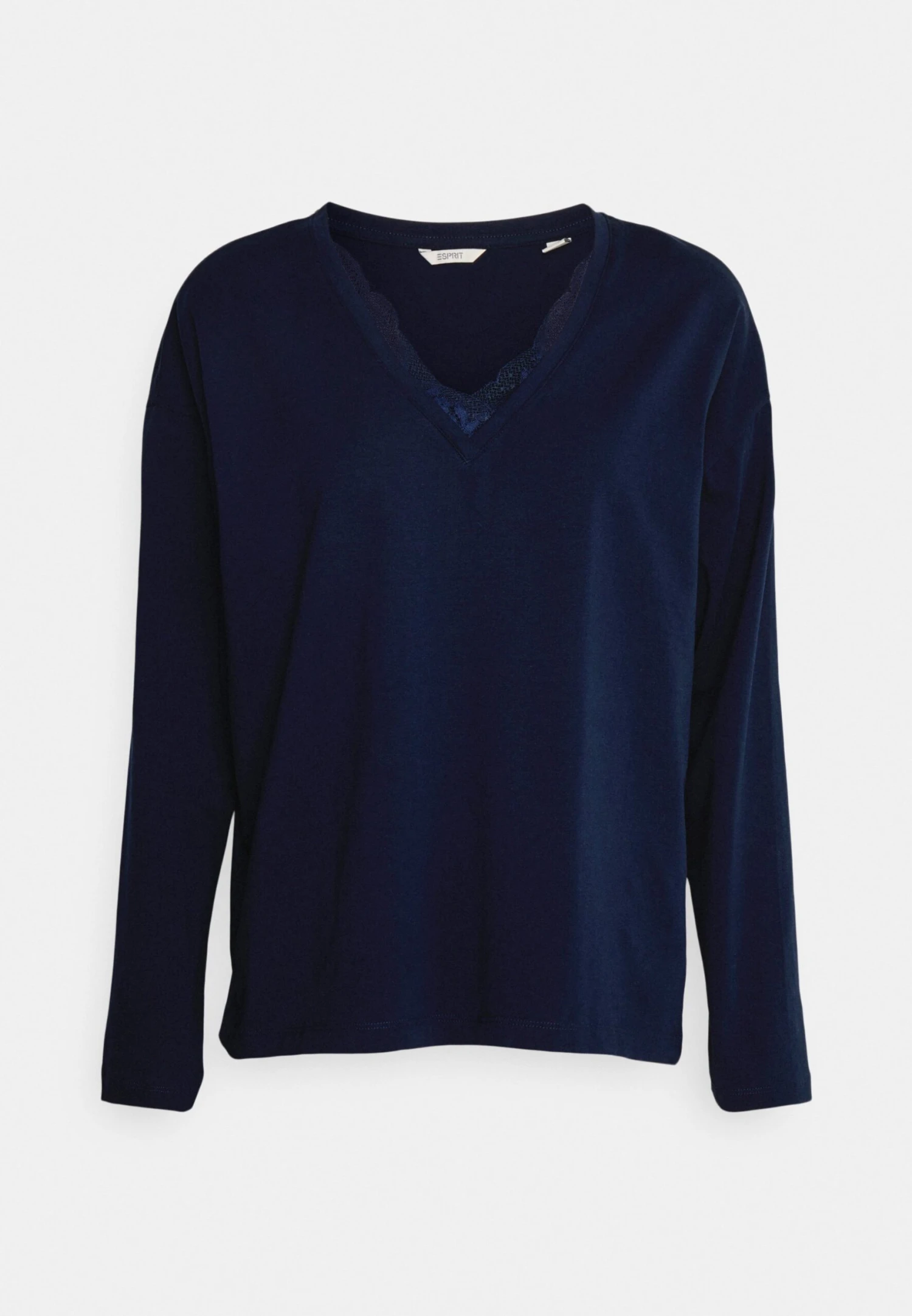 ESPRIT Seasonal Solid Long Leg Long Sleeve - Pyjama - Ink 7 ESPRIT Seasonal Solid Long Leg Long Sleeve - Pyjama - Ink – Image 5