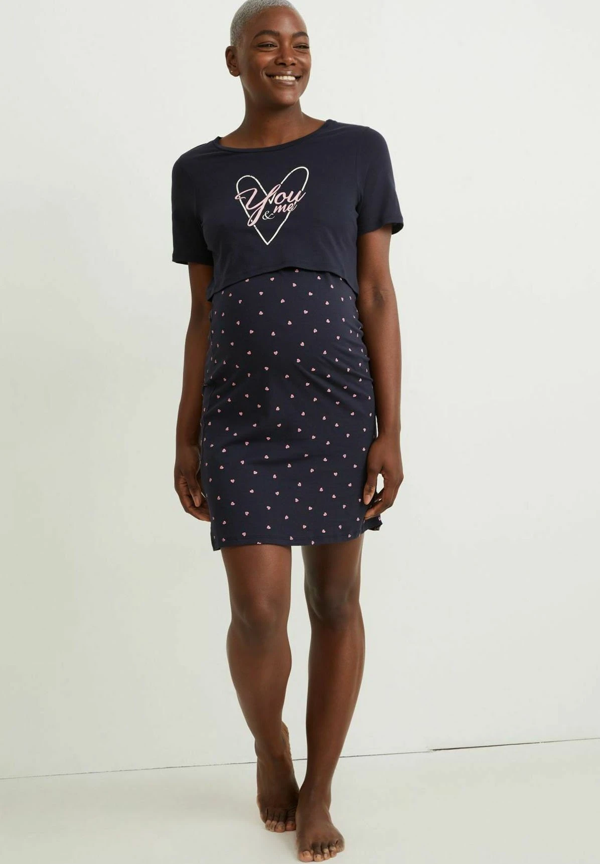 Chemise De Nuit / Nuisette - Dark Blue 3 Chemise De Nuit / Nuisette - Dark Blue