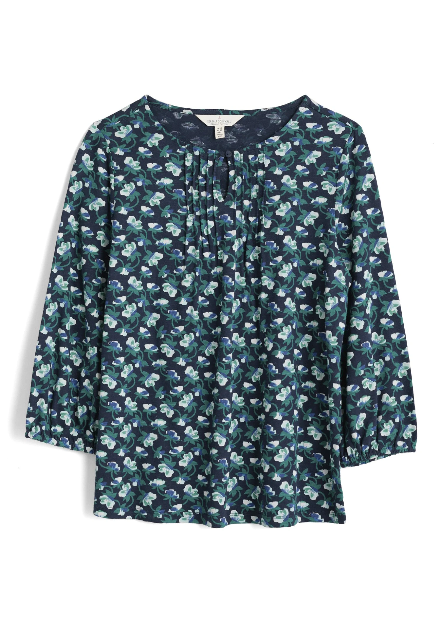 Merrysole - T-Shirt À Manches Longues - Hellebore Collage Studio Green 6 Merrysole - T-Shirt À Manches Longues - Hellebore Collage Studio Green – Image 4