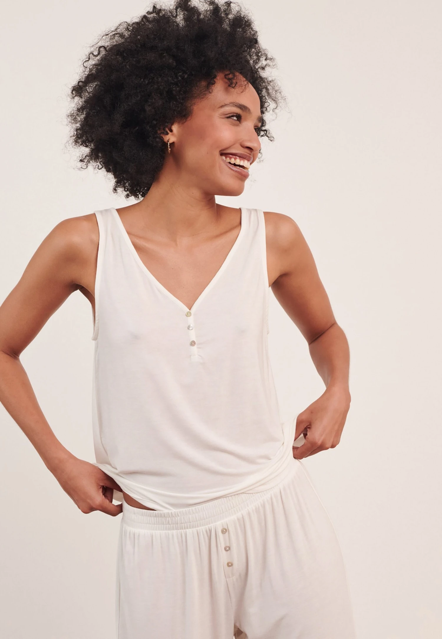 ETAM Haut De Pyjama - Ecru 3 ETAM Haut De Pyjama - Ecru