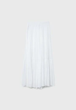 Stradivarius Peasant - Jupe Longue - White 17 Stradivarius Peasant - Jupe Longue - White -ESPRIT Soldes 45f00066d7dd44f8b9fdc47a6e0df3d4
