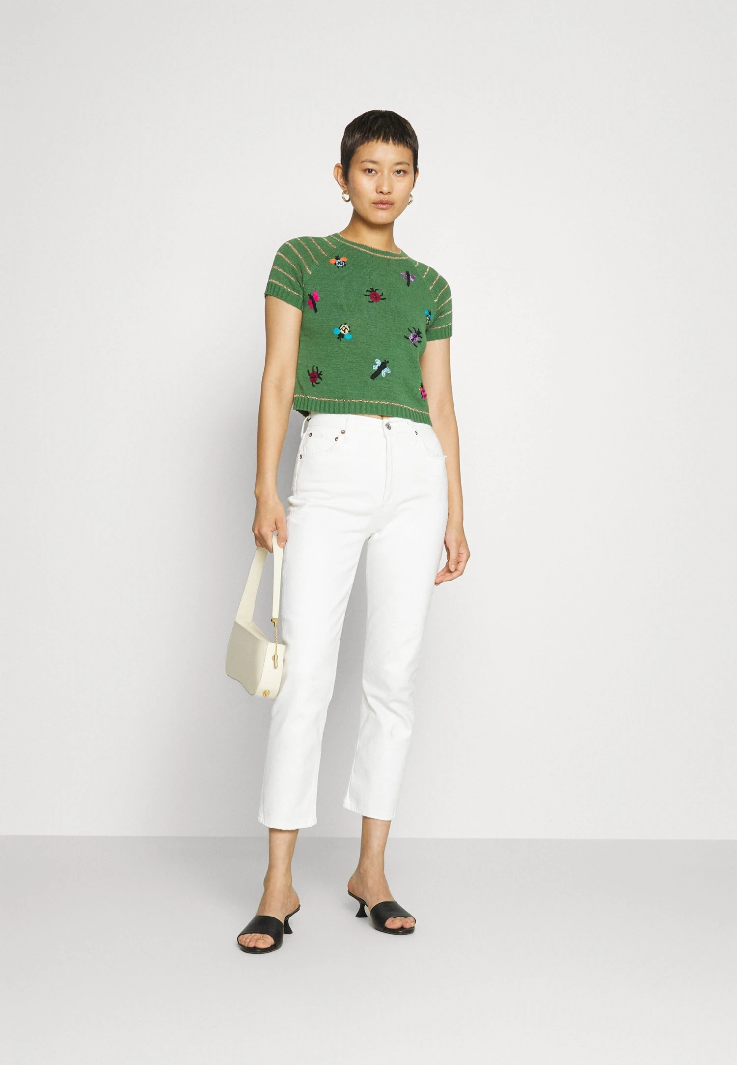 MAX & Co. Collier - T-Shirt Imprimé - Green 4 MAX & Co. Collier - T-Shirt Imprimé - Green – Image 2