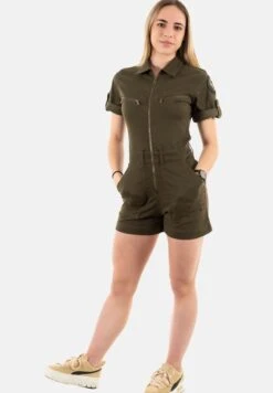 Schott Combinaison - Vert