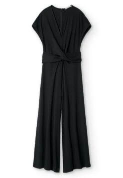 ADOLFO DOMINGUEZ V-Neckline Long - Combinaison - Black -ESPRIT Soldes 56a8f059f7e3424e8c0727774ee1ebca