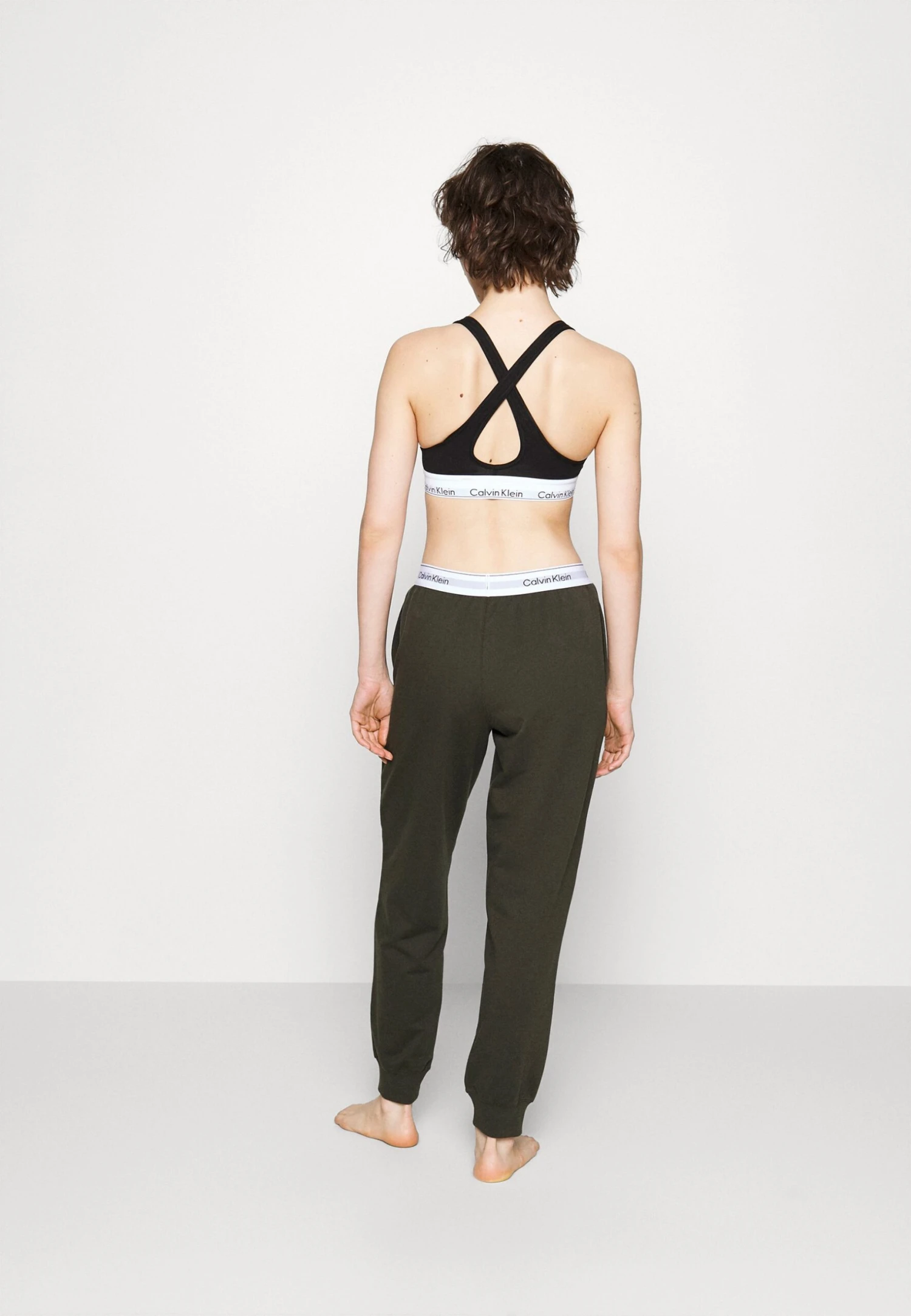 CALVIN KLEIN UNDERWEAR Jogger - Bas De Pyjama - Olive 5 CALVIN KLEIN UNDERWEAR Jogger - Bas De Pyjama - Olive – Image 3