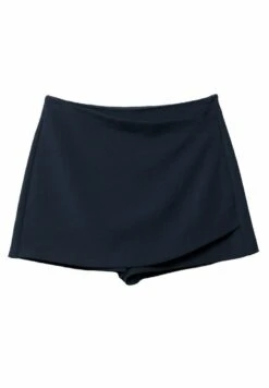 Stradivarius Wrap 01285128 - Jupe Trapèze - Dark Blue -ESPRIT Soldes 57cc93d9a796401a8d18a14948b49195