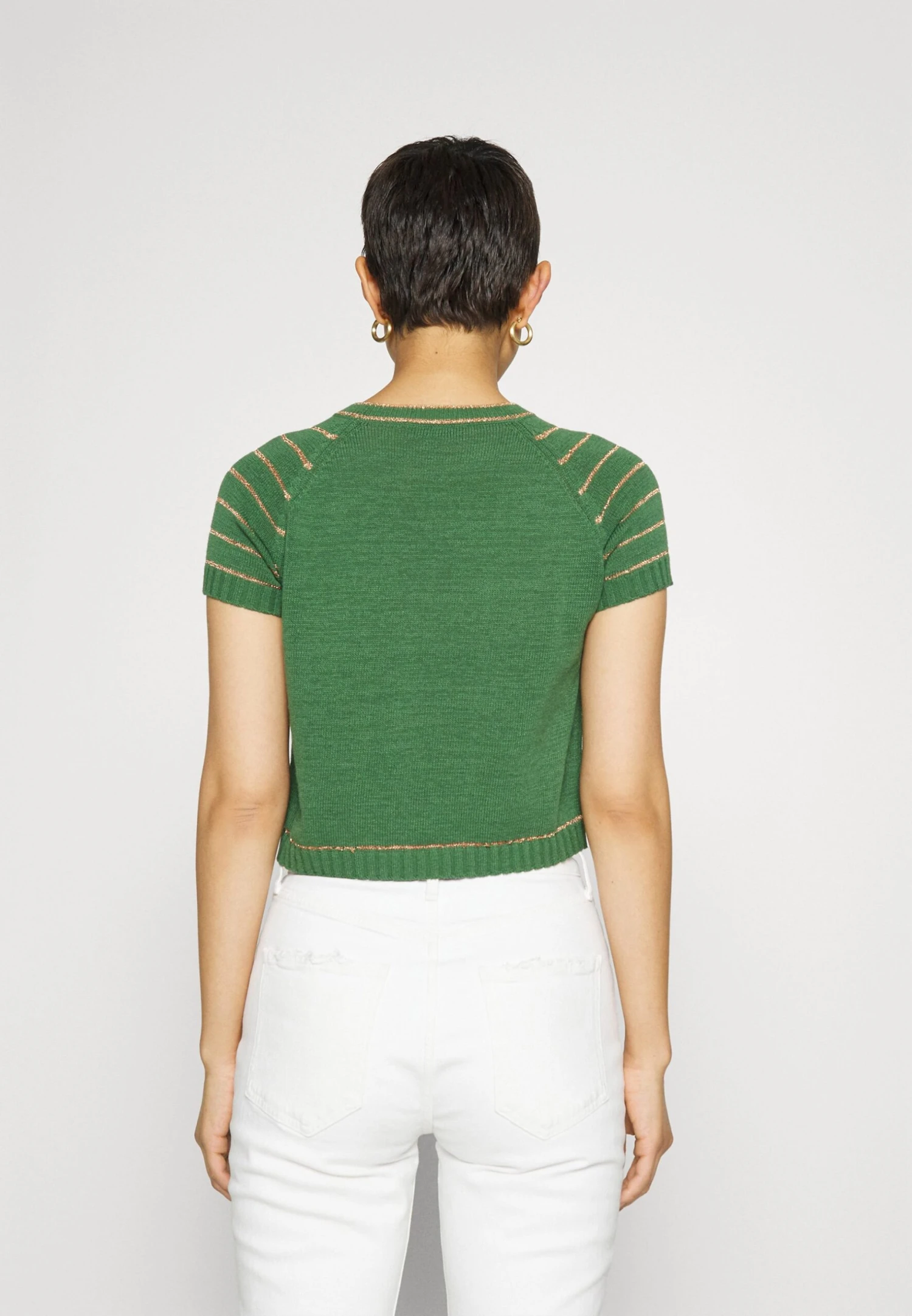 MAX & Co. Collier - T-Shirt Imprimé - Green 5 MAX & Co. Collier - T-Shirt Imprimé - Green – Image 3