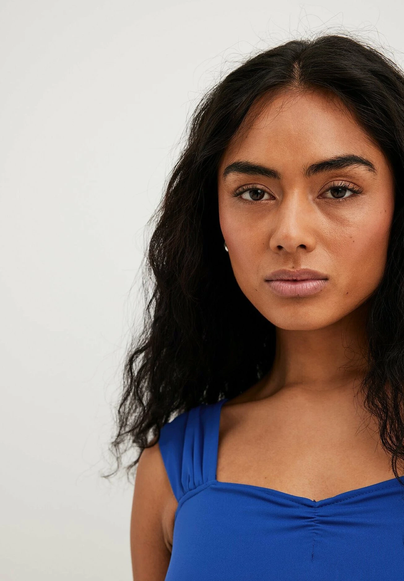 NA-KD Mit Breiten Trägern - Débardeur - Blue 5 NA-KD Mit Breiten Trägern - Débardeur - Blue – Image 3