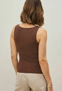 Next Square Neck Standard - Débardeur - Brown -ESPRIT Soldes 5f0c2621b6e84180adffcc3a1518a01c