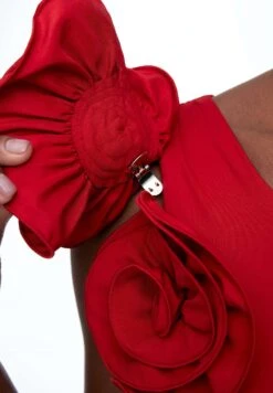 Oysho Floral Asymmetric - Maillot De Bain - Red -ESPRIT Soldes 6062b6c7c96e479c9fdb33f19c4c122e