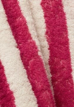 ESPRIT Gestreifter Unisex - Peignoir - Cranberry -ESPRIT Soldes 6169516695824e289beda65a5fdb4800