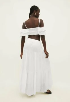 Stradivarius Peasant - Jupe Longue - White 12 Stradivarius Peasant - Jupe Longue - White -ESPRIT Soldes 6b9c60c97d7940cdb421f42c96088c73