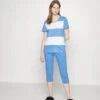 Triumph Set - Pyjama - Sea Blue Light/White -ESPRIT Soldes 731b8071d0f04cbba4eb8766607288a5
