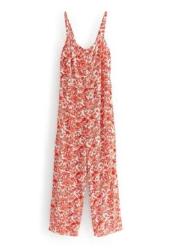 Next Wide Leg Standard - Combinaison - Red Floral -ESPRIT Soldes 776e28e6c90e480ea679724737ac334e