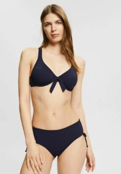 ESPRIT Unwattierter - Haut De Bikini - Navy