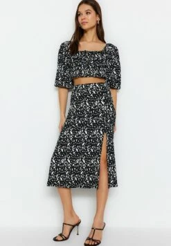 Trendyol Two-Piece Set - Blouse - Black -ESPRIT Soldes 7a6706419a3b4102a335d62328fcdb73