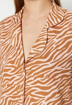 Trendyol Set - Pyjama - Orange -ESPRIT Soldes 84ae839189a84705a6976995253edf1e