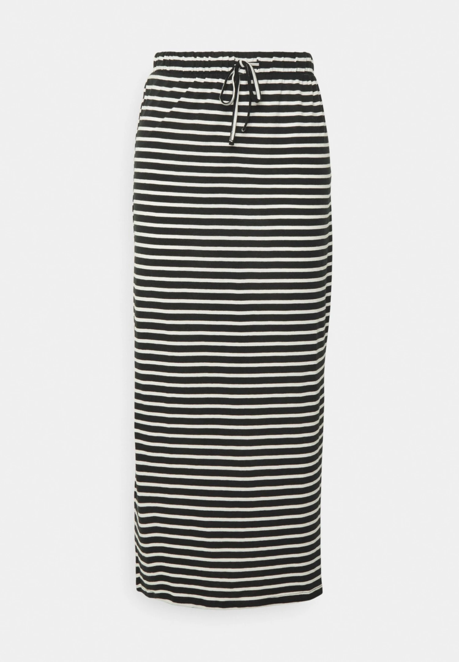 Vila Vidarling Skirt - Jupe Longue - Black/Optical Snow 6 Vila Vidarling Skirt - Jupe Longue - Black/Optical Snow – Image 4