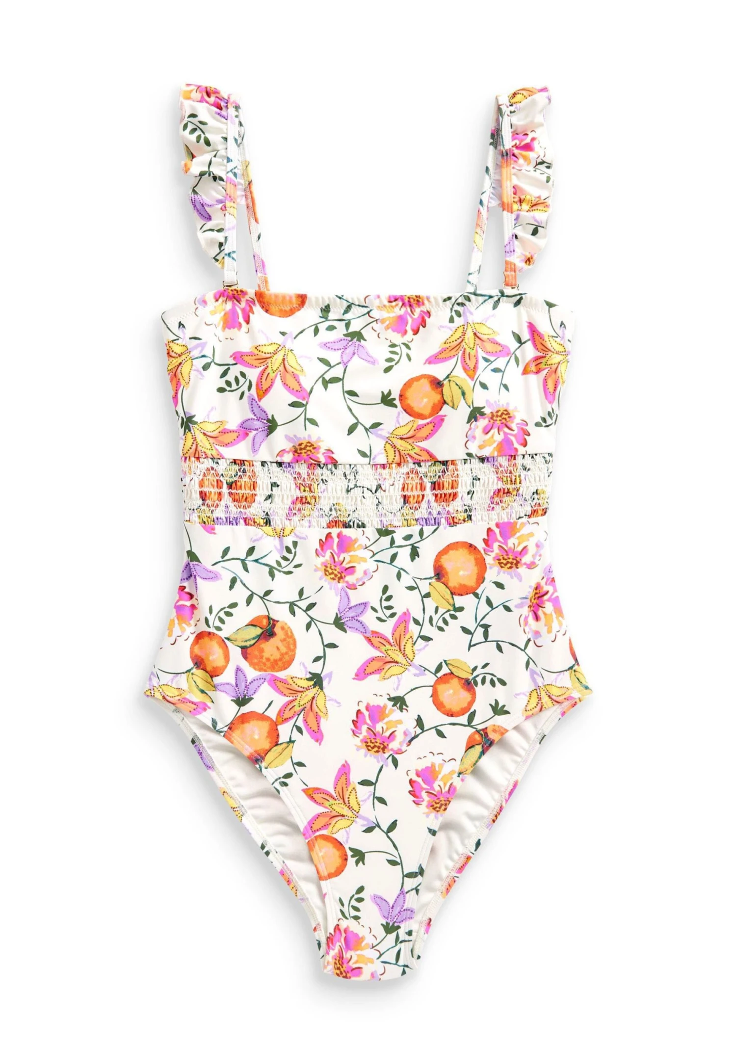 Next Tummy Control Ruffle Bandeau Standard - Maillot De Bain - Fruit Print 3 Next Tummy Control Ruffle Bandeau Standard - Maillot De Bain - Fruit Print