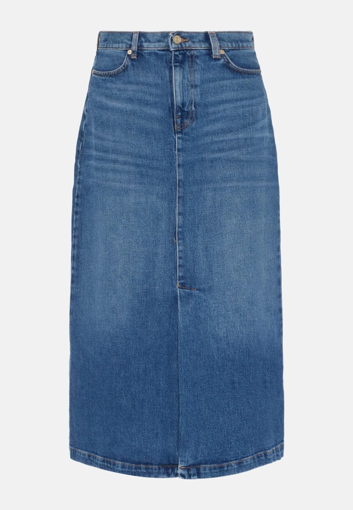 7 For All Mankind Classic - Jupe Trapèze - Dark Blue 8 7 For All Mankind Classic - Jupe Trapèze - Dark Blue – Image 6