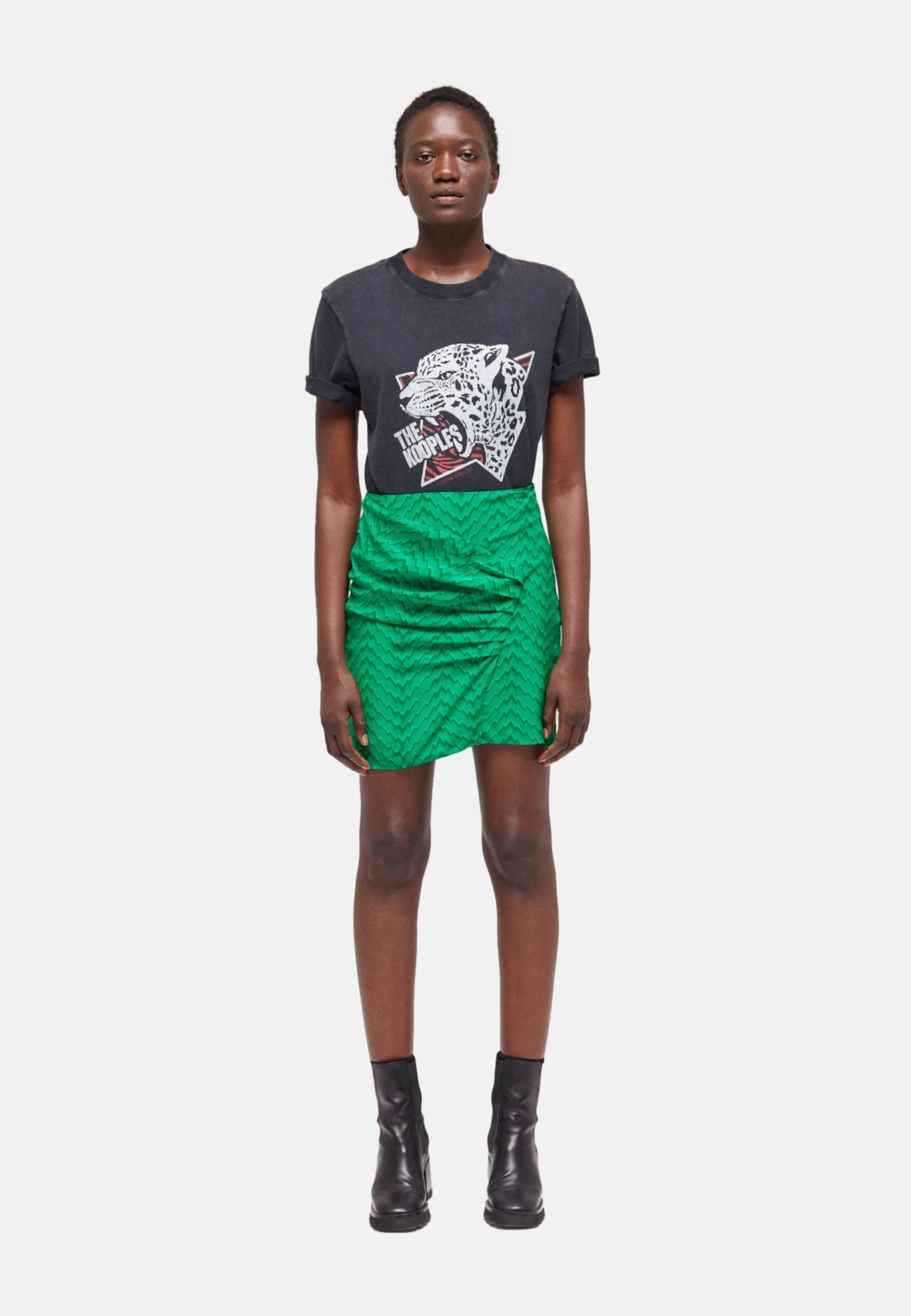 THE KOOPLES Minijupe - Green 4 THE KOOPLES Minijupe - Green – Image 2