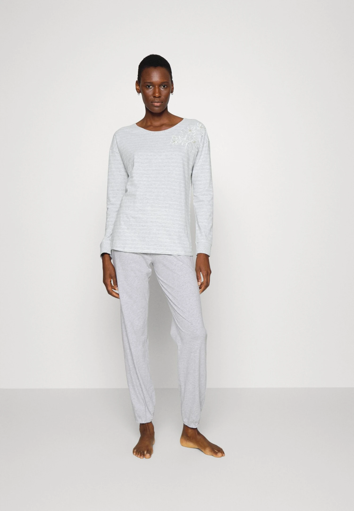 Triumph Pyjama - Medium Grey Melange 3 Triumph Pyjama - Medium Grey Melange