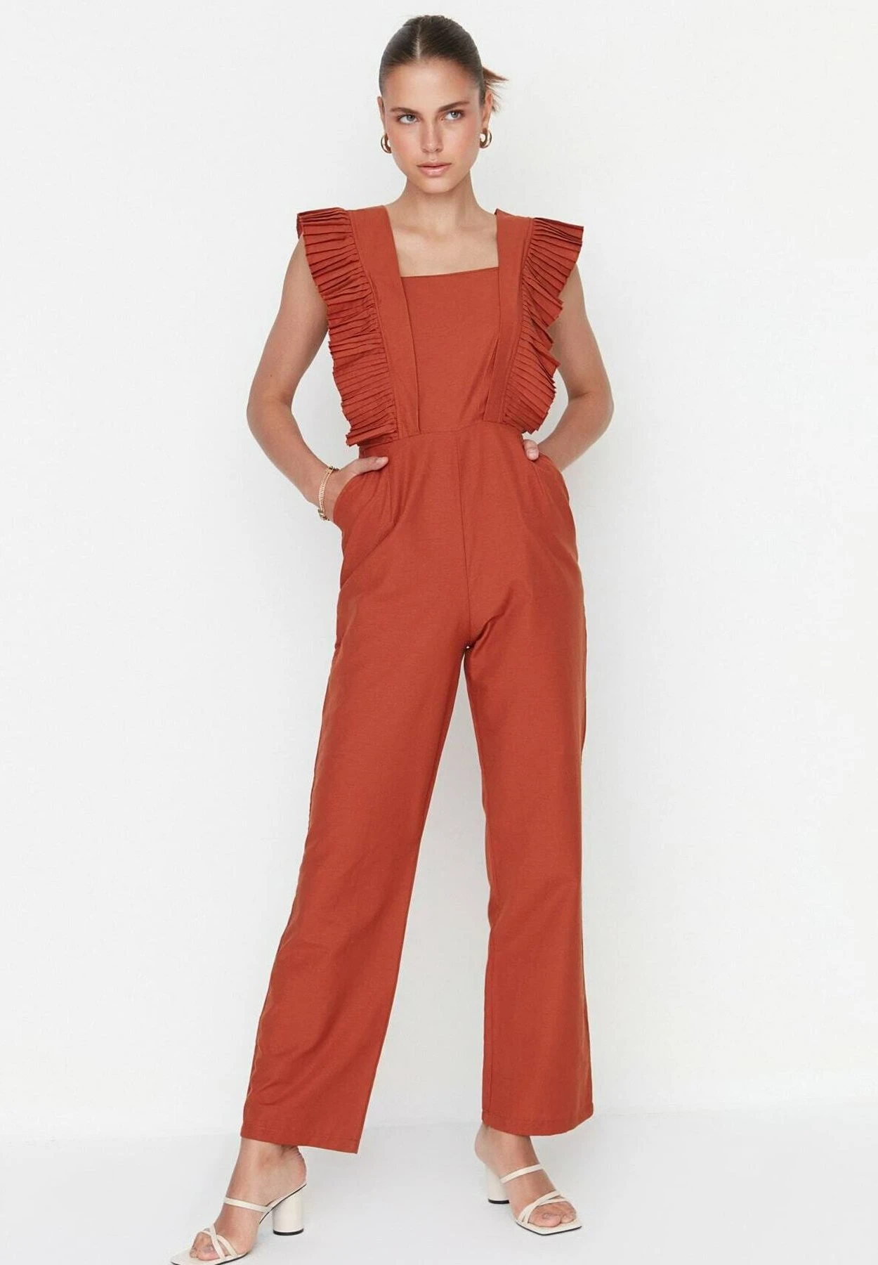 Trendyol Combinaison - Brown 3 Trendyol Combinaison - Brown