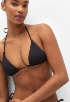 PULL & BEAR Triangle - Haut De Bikini - Black