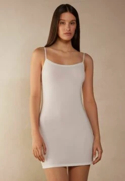 Intimissimi Chemise De Nuit / Nuisette - Elfenbein Powder White