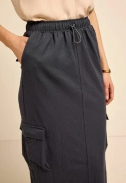 Next Cargo Drawstring Waist - Jupe Longue - Charcoal Grey -ESPRIT Soldes 9e1acc585b094bbb9aa4e401d51c57c9