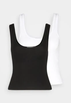 WEEKDAY Open Neck Tank 2 Pack - Débardeur - Black Dark 14 WEEKDAY Open Neck Tank 2 Pack - Débardeur - Black Dark -ESPRIT Soldes a62e317790c344368757ee3656f5edd0