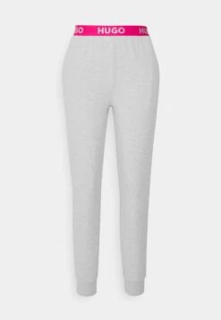 Hugo Sporty Logo Pants - Bas De Pyjama - Medium Grey -ESPRIT Soldes b3a1ed63e84546e7be80fd6eee8a6aea