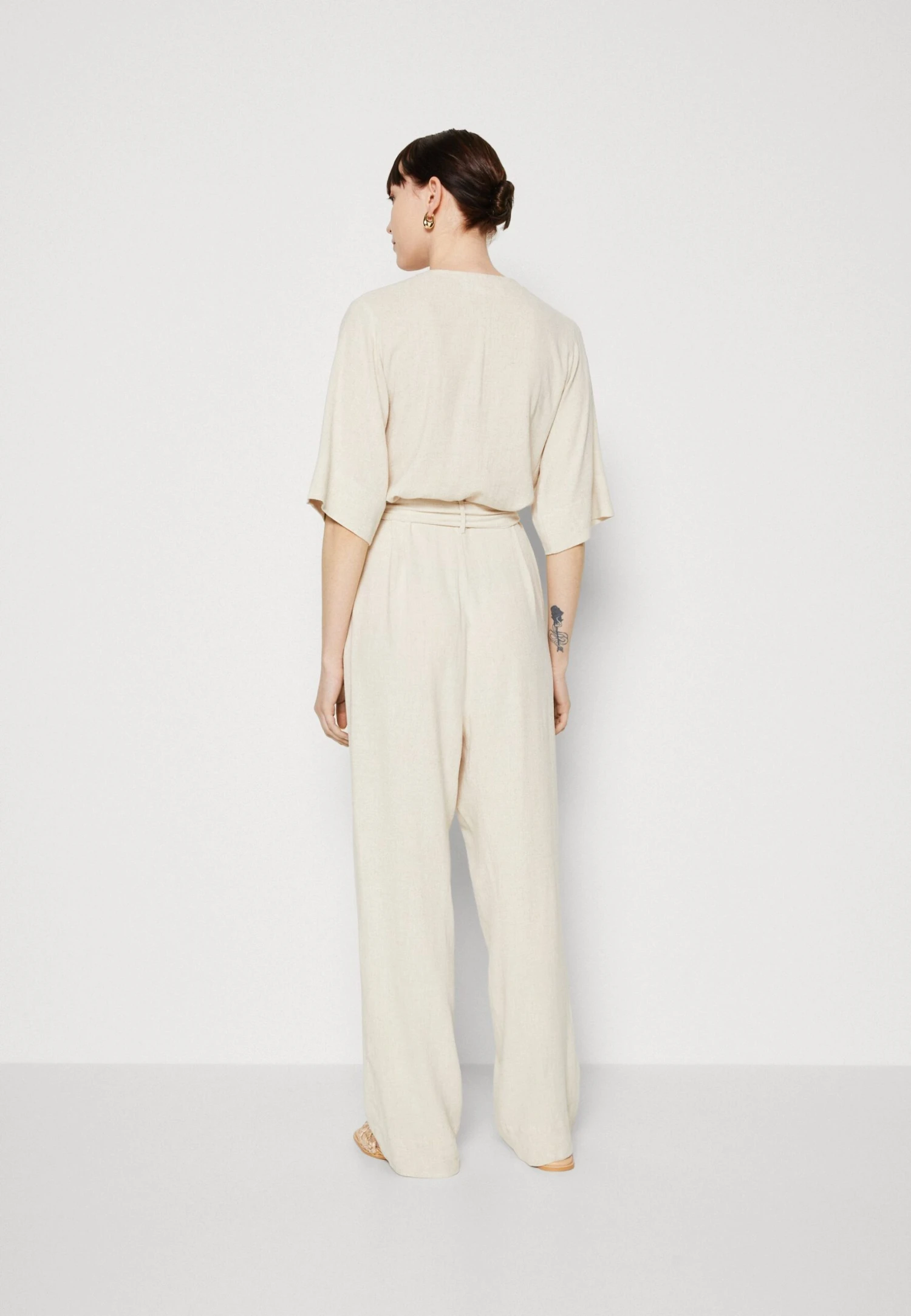 Selected Femme Slfviva Long - Combinaison - Sandshell 5 Selected Femme Slfviva Long - Combinaison - Sandshell – Image 3