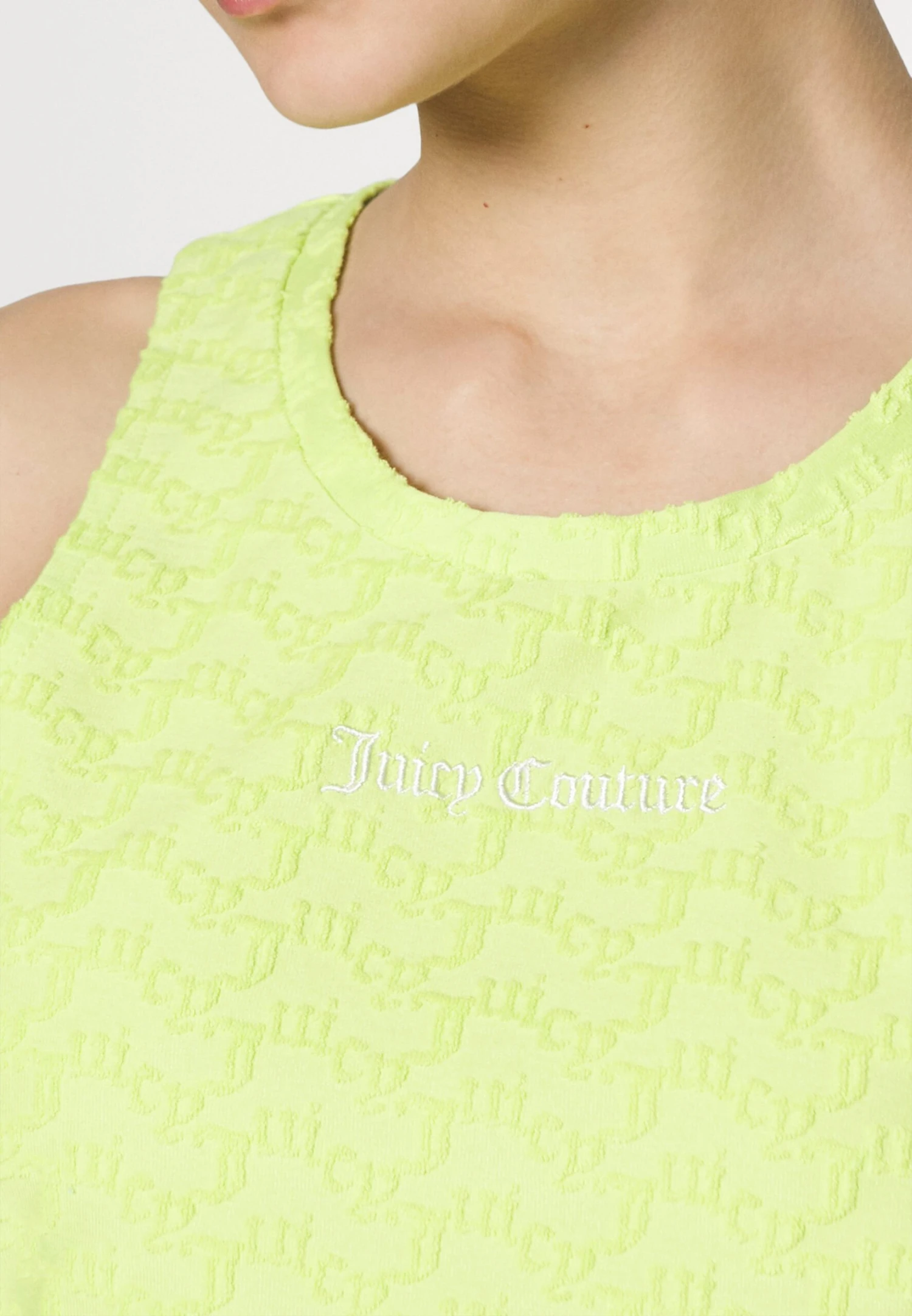 Juicy Couture Towelling Tank - Haut De Pyjama - Sharp Green 8 Juicy Couture Towelling Tank - Haut De Pyjama - Sharp Green – Image 6